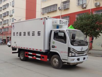 程力威牌CLW5043XYY6型醫(yī)療廢物轉(zhuǎn)運(yùn)車