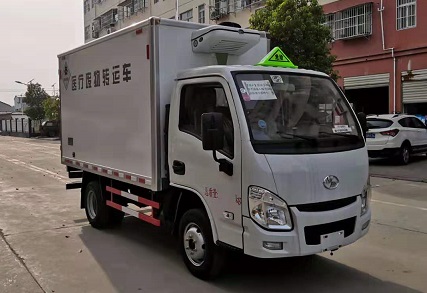 程力威牌CLW5030XYYSH6型醫(yī)療廢物轉(zhuǎn)運(yùn)車