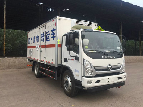 福田牌BJ5108XYYEJEA-AC1型醫(yī)療廢物轉(zhuǎn)運(yùn)車