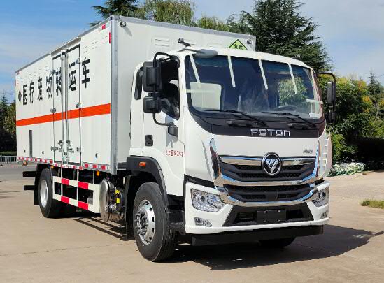 福田牌BJ5186XYYKPHK-AD1型醫(yī)療廢物轉(zhuǎn)運(yùn)車